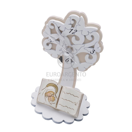 Orologio albero della vita con libro icone sacre