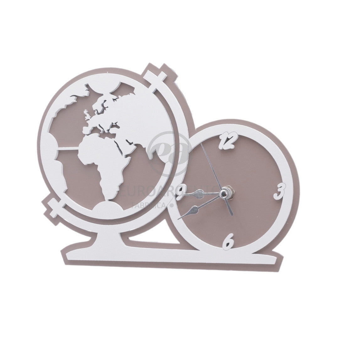 Orologio mappamondo
